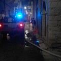 Incendio in via Vanvitelli