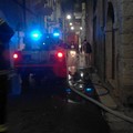 Incendio in via Vanvitelli