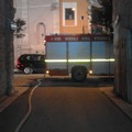 Incendio in via Vanvitelli