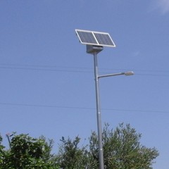 Contrada Pantanella lampioni fotovoltaico a led