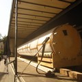 Arrivo del Sipario storico del Teatro Millico