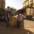 Arrivo del Sipario storico del Teatro Millico