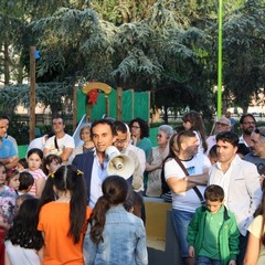 Inaugurazione giostrine Parco Comunale