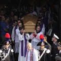 I funerali di don Gino Martella