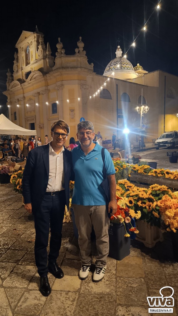 Infiorata Alliste con fiori terlizzesi