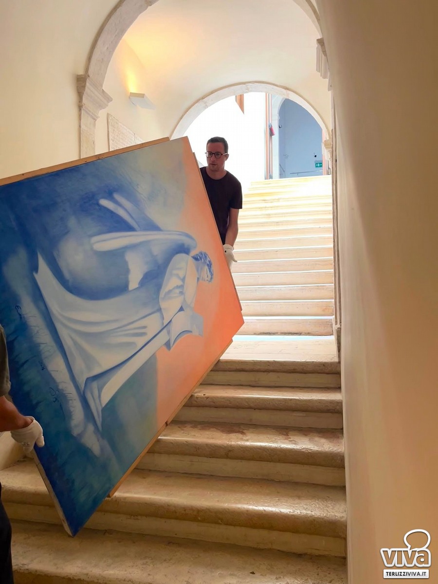 Tele Carro Trionfale in Pinacoteca