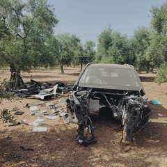 Ancora auto cannibalizzate nell'agro di Terlizzi: una strage senza fine