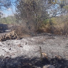 incendio contrada pozzo soldano