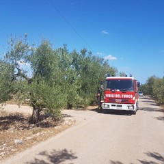 incendio contrada pozzo soldano