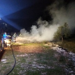 Incendio Contrada Portoni-30gennaio2024