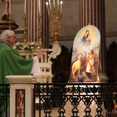 Benedizione quadro Don Franco Vitagliano