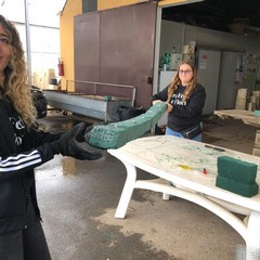 Carro floreale Madonna del Rosario