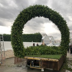 Carro floreale Madonna del Rosario