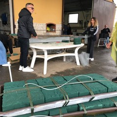 Carro floreale Madonna del Rosario