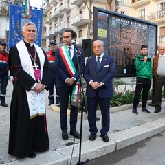 Intitolazione giardini di piazza Europa alla vittime dell'incidente ferroviario del 12 luglio 2016.