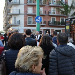 Intitolazione giardini di piazza Europa alla vittime dell'incidente ferroviario del 12 luglio 2016.