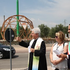 Inaugurazione rondò incrocio Italo Balbo