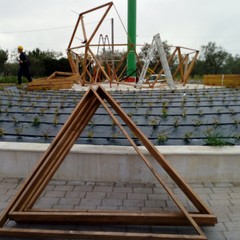 Cupola geodetica rotatoria Via Mariotto