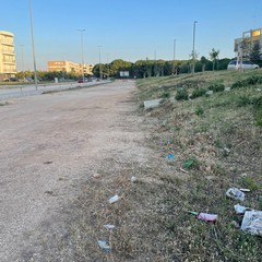 Strada sterrata in I trav via Giovinazzo