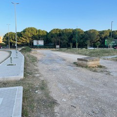 Strada sterrata in I trav via Giovinazzo