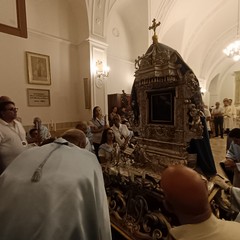 Arrivata a Terlizzi in processione l’icona di Maria Santissima di Sovereto –