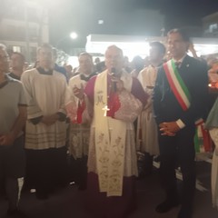 Arrivata a Terlizzi in processione l’icona di Maria Santissima di Sovereto