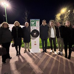 Inaugurazione defibrillatore zona "PalaFiori"