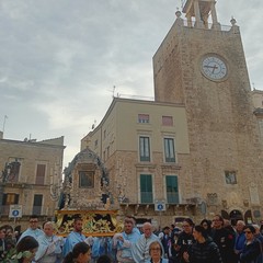 La processione del 16 aprile di Maria Santissima di Sovereto