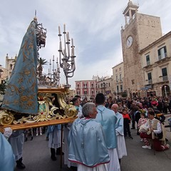 La processione del 16 aprile di Maria Santissima di Sovereto