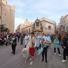 La processione del 16 aprile di Maria Santissima di Sovereto