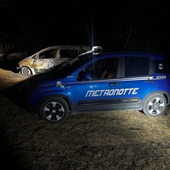 Due furti sventati, un'auto incendiata: tre interventi della Metronotte