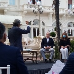 Incontro Ninni Gemmato con il Principe Alberto II di Monaco Rimini