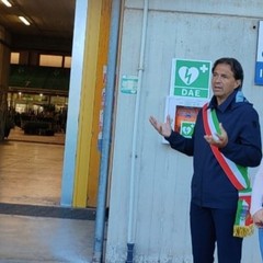 Installazione DAE al mercato dei Fiori