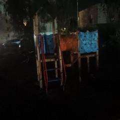 Piazza Impastato al buio