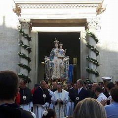 madonna del rosario in processione