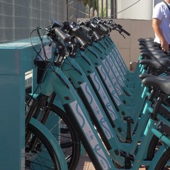 Prima ciclostazione di bike sharing