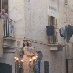 Madonna del Rosario in processione