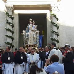 madonna del rosario in processione