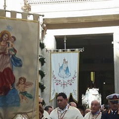 madonna del rosario in processione