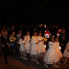 PROCESSIONE CON IL CARRO FLOREALE JPG