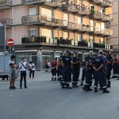 Spostamento del carro Trionfale dal Lamione