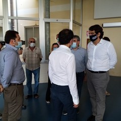 Visita di Fitto all ospedale M Sarcone