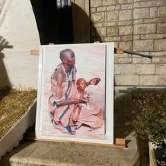 Natale 2025, la culla vuota del presepe della parrocchia San Gioacchino