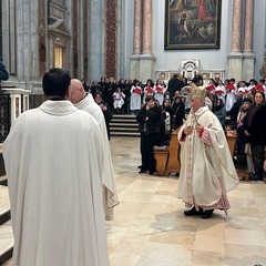Ultima Celebrazione Eucaristica da vescovo della diocesi di mons Domenico Cornacchia