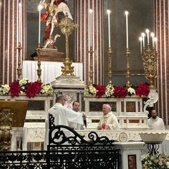 Ultima Celebrazione Eucaristica da vescovo della diocesi di mons Domenico Cornacchia