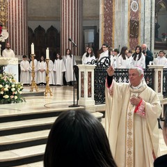 Ultima Celebrazione Eucaristica da vescovo della diocesi di mons Domenico Cornacchia