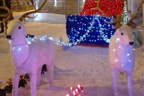 babbo natale renne