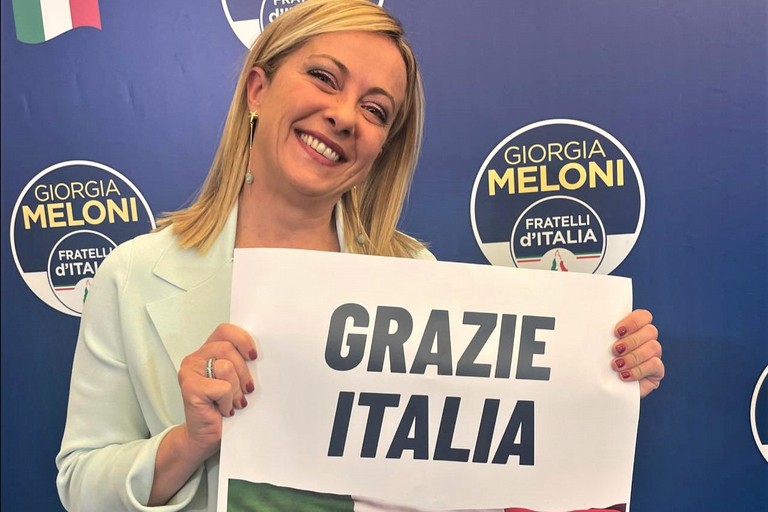 Fratelli d'Italia ha vinto: Giorgia Meloni sarà primo premier donna