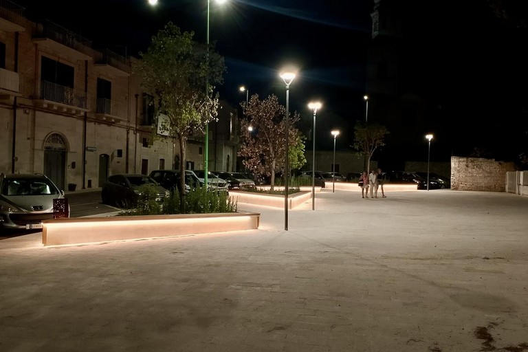 Nuova illuminazione piazzetta via Millico