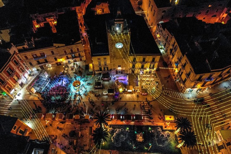 Natale Terlizzi - piazza Cavour. <span>Foto Comune di Terlizzi</span>
